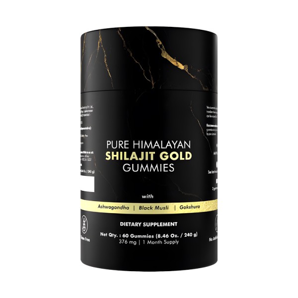 Shilajit Gummies Factory - Himalayan Organic 85 Minerals Custom