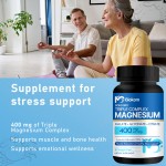 Magnesium Glycinate Capsule Supplier - 400mg Sleep Heart Muscle