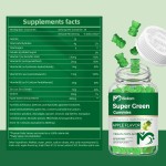 Super Greens Gummies Factory - Vitamin C Turmeric Zinc Vegan