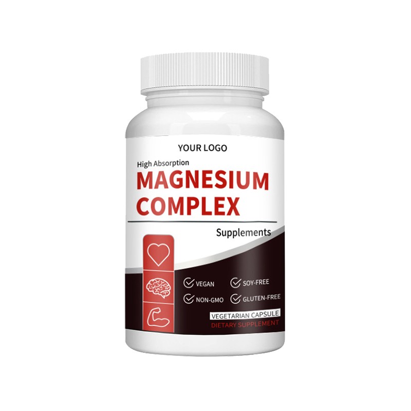 Magnesium Capsules Factory - Muscle Heart Bone Nerve Support