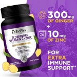 Black Elderberry Capsules Factory - Vitamin C Zinc Immune