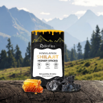 Shilajit Honey Sticks Factory - 30 Sticks Organic Honey Saffron