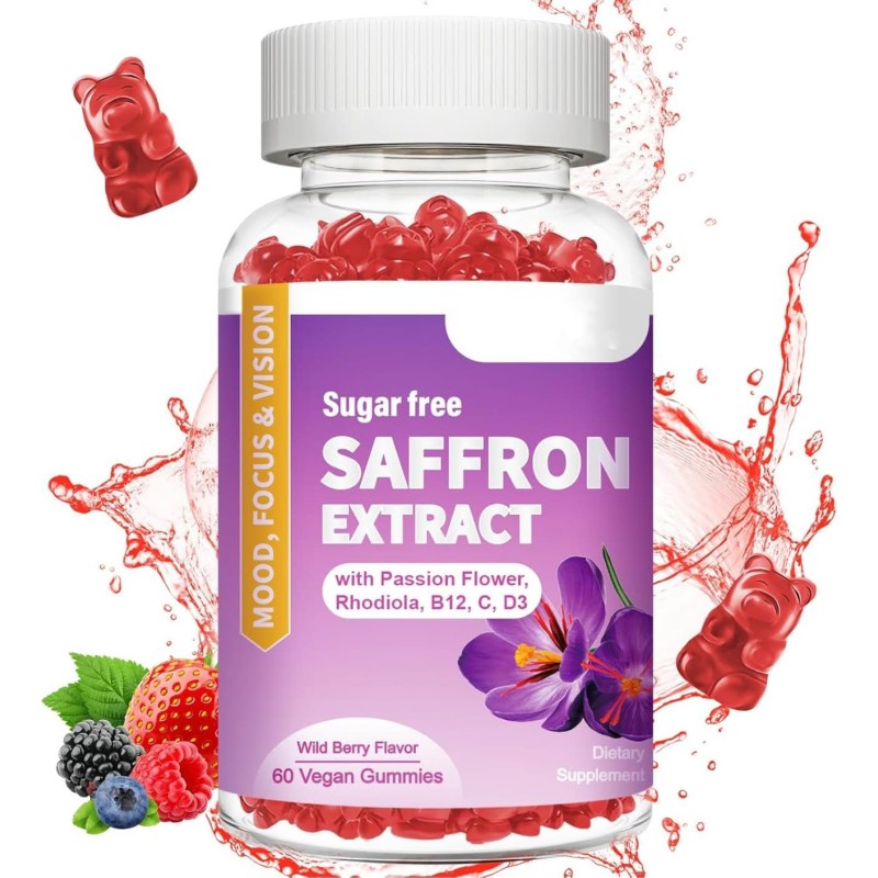 Saffron Gummies Supplier - Ashwagandha Passion Flower Mood