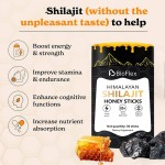Shilajit Honey Sticks Factory - 30 Sticks Organic Honey Saffron