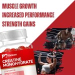 Creatine Monohydrate Gummies Factory - 5000mg Muscle Growth Custom