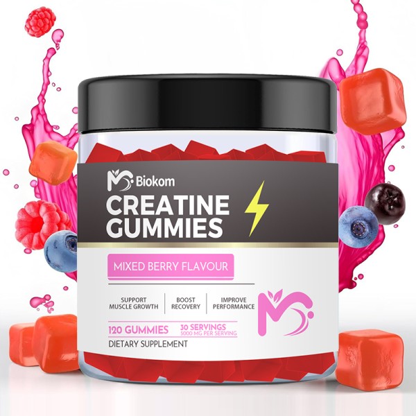 Creatine Monohydrate Gummies Manufacturer - Pre Workout Energy