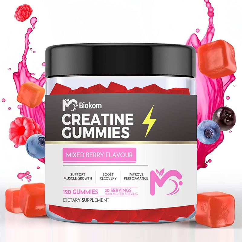 Creatine Monohydrate Gummies Manufacturer - Pre Workout Energy