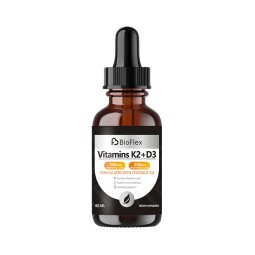 Vitamin D3 K2 Drops Factory - Flavor-Free Heart Health Immune