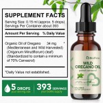 Oregano Oil Drops Manufacturer - Immune Gut Health Natural