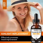 Vitamin D3 K2 Drops Factory - Flavor-Free Heart Health Immune