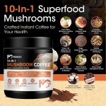 Mushroom Coffee Powder Supplier - Lion 10 in 1 Reishi Complex