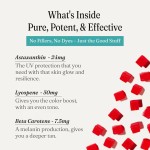 Tanning Gummies Supplier - Beta-Carotene Lycopene Astaxanthin