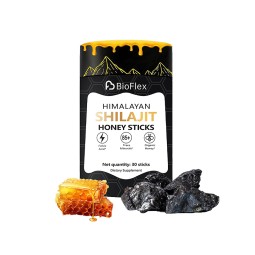 Shilajit Honey Sticks Factory - 30 Sticks Organic Honey Saffron