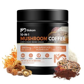 Mushroom Coffee Powder Supplier - Lion 10 in 1 Reishi Complex