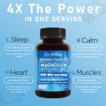 Magnesium Capsules Factory - Bone Health Stress Relief Mineral