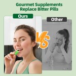 Super Greens Gummies Factory - Vitamin C Turmeric Zinc Vegan