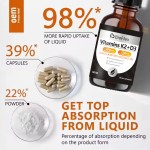 Vitamin D3 K2 Drops Factory - Flavor-Free Heart Health Immune