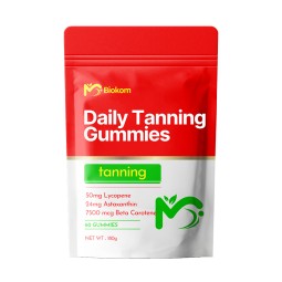 Tanning Gummies Supplier - Beta-Carotene Lycopene Astaxanthin