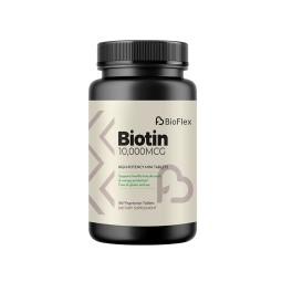 Biotin Tablets Manufacturer - 10000 MCG Vegetarian Hair Skin