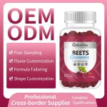 Beet Root Gummies Factory - Vegan Vitamin D3 B12 Heart