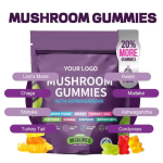 Mushroom Gummies Manufacturer - Cordyceps Reishi Memory Booster