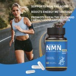 NMN Capsules Factory - Energy Booster NAD Level 60 Veggie