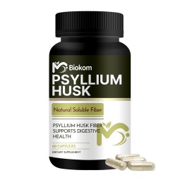 Psyllium Husk Capsules Factory - Organic Fiber Natural Detox