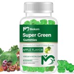 Super Greens Gummies Factory - Vitamin C Turmeric Zinc Vegan