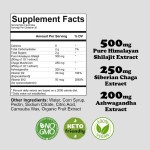 Shilajit Gummies Manufacturer - Halal 95% 85+ Minerals