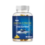 Fish Oil Capsules Factory - Omega 3 DHA Softgels Custom
