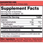 Vegan Creatine Gummies Factory - L-carnitine Women Men