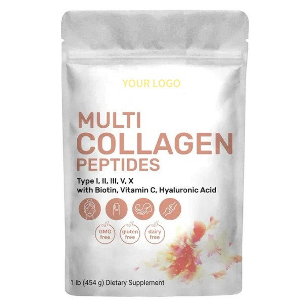 Multi Collagen Powder Manufacturer - Type I II III V X Biotin