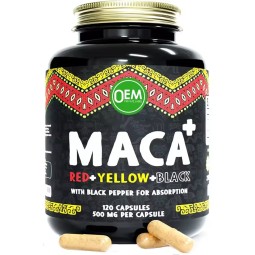 Maca Plus Capsules Manufacturer - Strong Man Pills Organic
