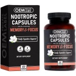 Nootropic Capsules Factory - OEM Brain Supplement Alpha GPC Focus Memory