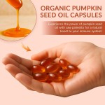 Pumpkin Seed Oil Capsules Supplier - OEM 3000mg 2 in 1 Hair Heart Skin
