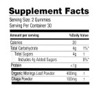 Energy Gummies Factory - OEM Caffeine Free Natural Booster Moringa