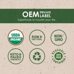 Protein Energy Bars Supplier - OEM Vegan Organic Low Carbs Energy Boost