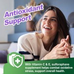 Sulforaphane Gummies Factory - OEM 150mg Broccoli Sprout Extract Vitamin C