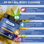 Detox Powder Factory - OEM 29 in 1 Liver Lymphatic Colon Gut Support