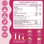 Collagen Peptides Powder Factory - OEM Multi Collagen Biotin Vitamin C HA