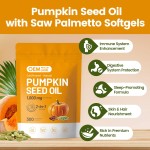 Pumpkin Seed Oil Capsules Manufacturer - OEM Saw Palmetto Fatty Acids Phytosterols