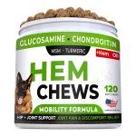 Dog Joint Chews Factory - OEM Hemp Glucosamine Chondroitin Mobility
