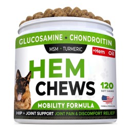 Dog Joint Chews Factory - OEM Hemp Glucosamine Chondroitin Mobility