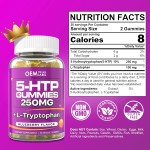 5-HTP Gummies Factory - OEM 250mg L-Tryptophan Stress Brain Support