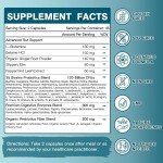 Probiotics Capsules Factory - OEM 120 Billion CFU 35 Strains Gut Support