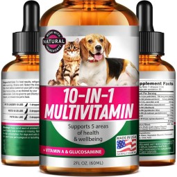 Pet Health Drops Factory - OEM 10:1 Glucosamine Liquid Multivitamin
