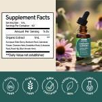 Lymph Detox Drops Factory - OEM Lymphatic Cleanse Echinacea Dandelion