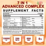 Vitamin D3 K2 Gummies Supplier - OEM 10000 IU K2 Strong Bones Heart