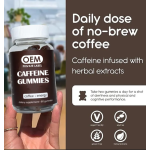 Energy Gummies Manufacturer - OEM Caffeine Herbal Extracts Skin Beauty