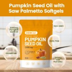 Pumpkin Seed Oil Capsules Factory - OEM 3000mg Vegan Hair Health